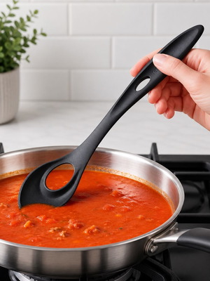Tupperware Ergo Mixing Spoon new, black