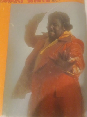 Barry White The Best Of 1975 Original Sheet Music songbook like new