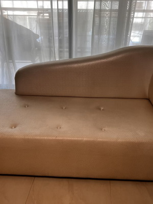 Leather sofa used with minor wear in good condition