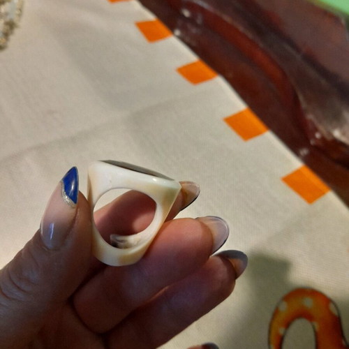Ring real shell new, unique