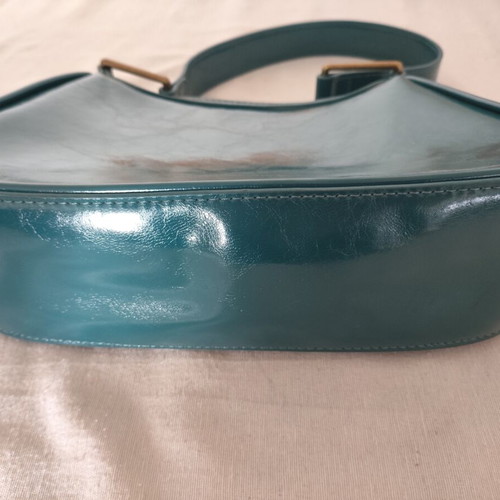 Green Handbag Pull and Bear like new
