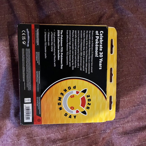 Pokemon Day Pikachu Swirl Trading Card Game New