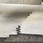 Γωνιακός καναπές με αναστρέψιμη γωνία 213x163 εκ. άσπρος