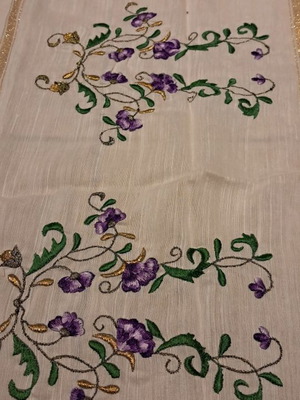 Table linen used, semedaki 23×50 and 50×115