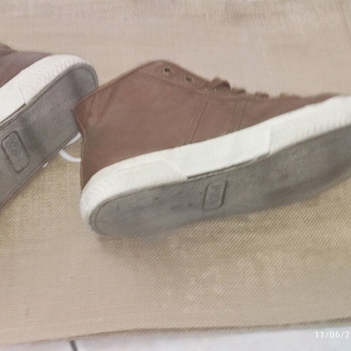 Polo Ralph Lauren Tremayne Deep leather shoes like new, size 43, beige