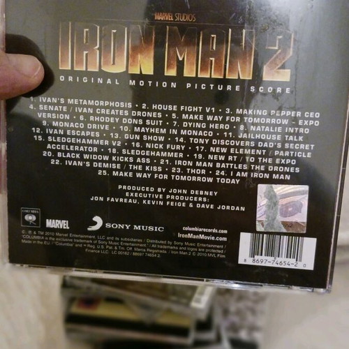 Iron Man 2 OST CD used in excellent condition