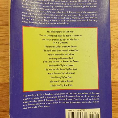 The Best of Rolling Stone book used, good condition