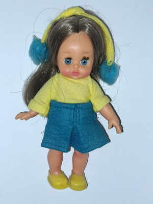 Eva doll El Greco collectible 60s like new