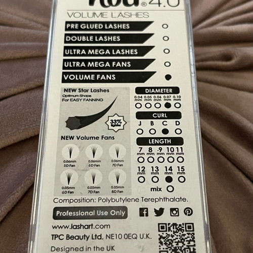 Lashart Noir 4.0 eyelashes like new