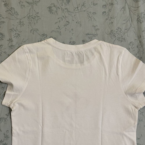 Calvin Klein Jeans white short-sleeve T-shirt like new, size S