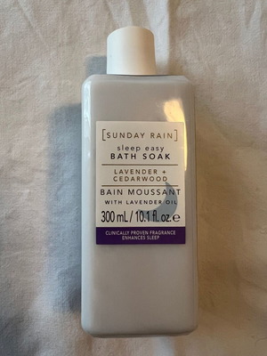 Sleep Easy Bath Soak new with lavender and cedarwood