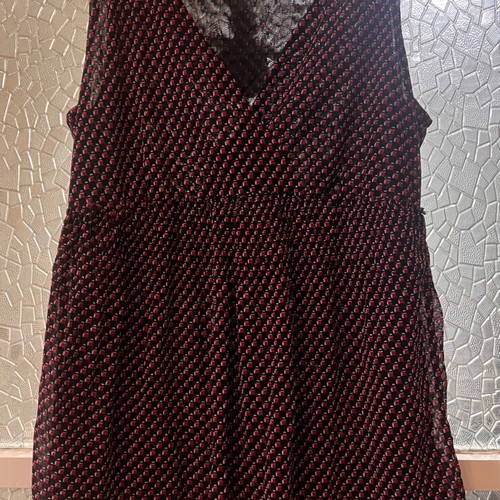 Michael Kors top XS like new, black and red