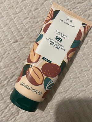 Body lotion with shea butter new