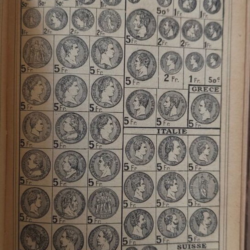 Rare French book 1918 used, almanac for World War I