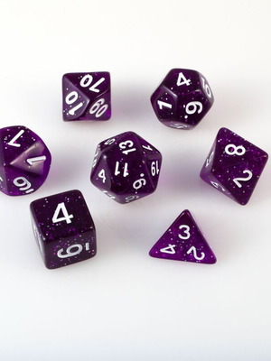 Dice set for Dungeons & Dragons with pouch new