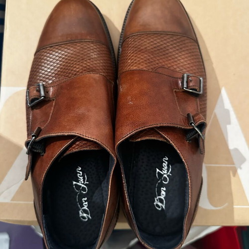 Don Juan leather men shoes like new brown