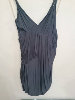 Blouse dress grey like new, size S