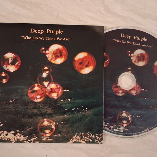 Deep Purple CD pack used, 4 classic rock albums
