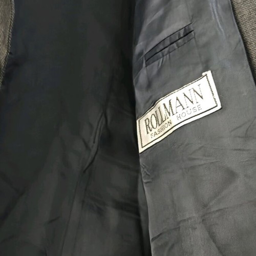 Rollmann men's jacket like new, dark gray, size XXL