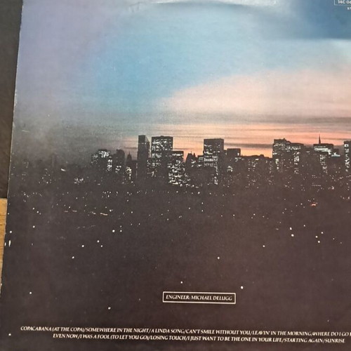 Barry Manilow Even Now Arista Records vinyl