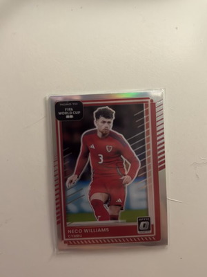 Donruss Road to FIFA World Cup 2025-26 Neco Williams Optic Holo card like new