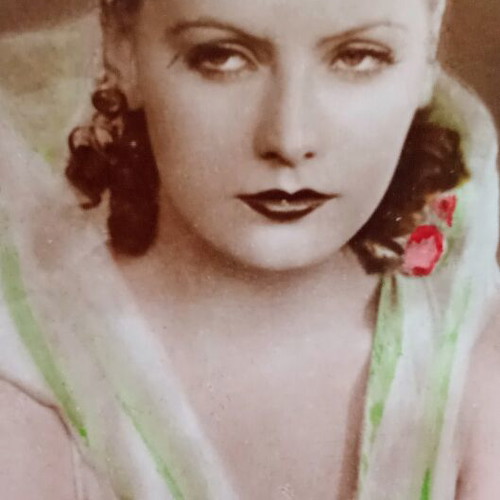 Greta Garbo Ross Verlag Collectible Postcard like new