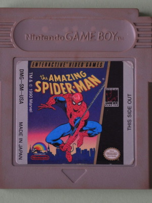 The Amazing Spider-Man Nintendo Game Boy игра употребявана, екшън