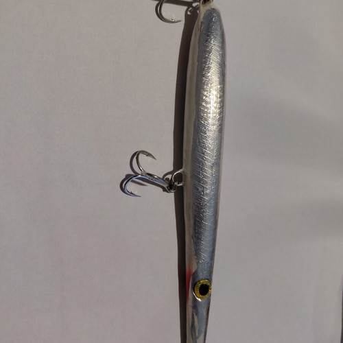 Needle lure handmade, like new, 17cm 24gr