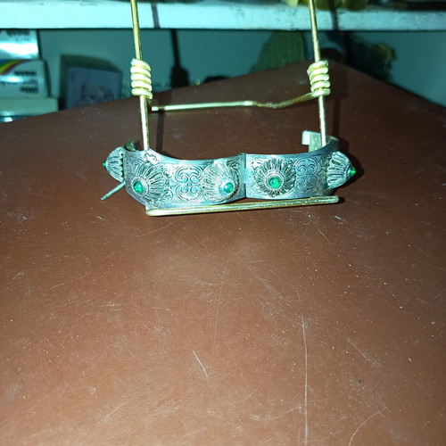 Bracelet No.1 like new, collectible with stones, possibly African