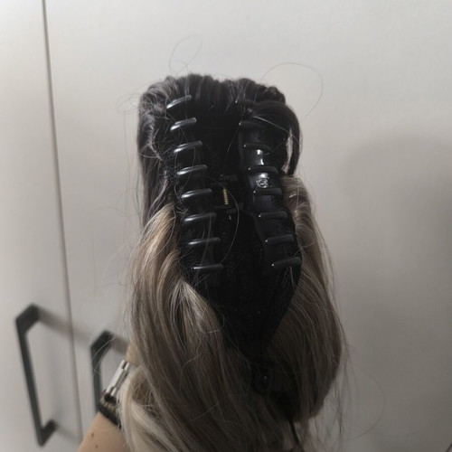Ponytail with Clamper new, 35 cm
