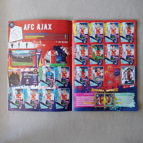 Topps UEFA Champions League 2022-23 Album like new, nearly complete