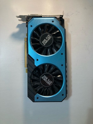 Palit Dual Storm 2 GB Nvidia GTX 950 μεταχειρισμένη κάρτα γραφικών