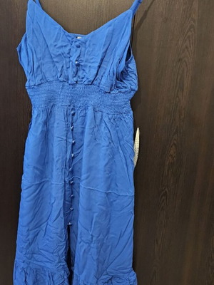 Blue airy dress used, sizes S-M