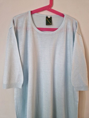 Blue blouse Large new
