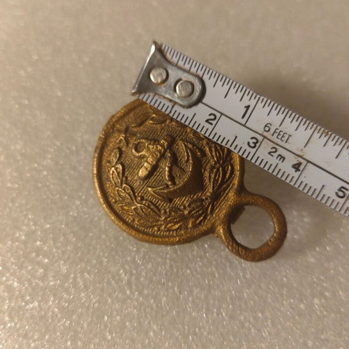 Bronze Soviet Navy Belt Buckle used, good condition