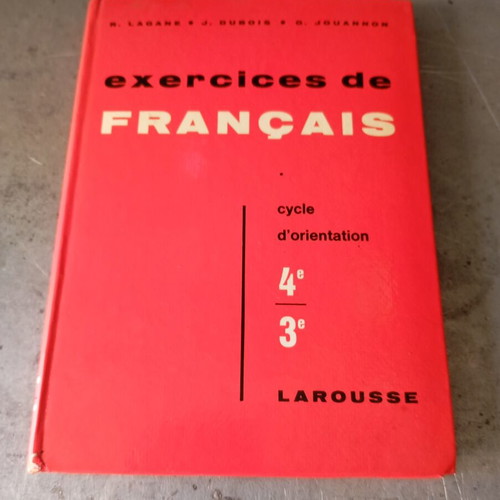 Exercices de Français language learning book