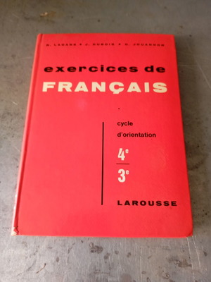 Exercices de Français language learning book