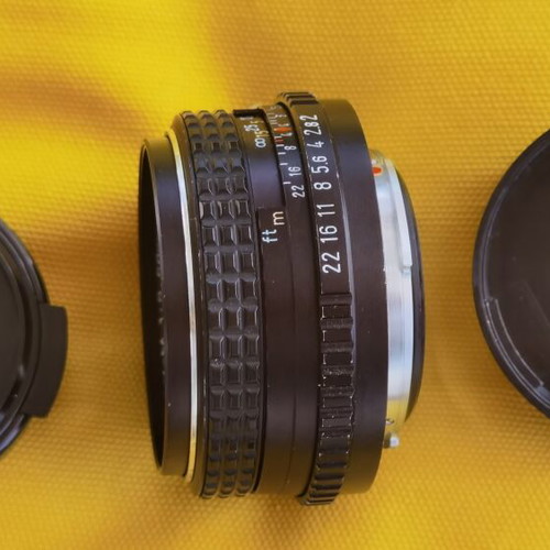 Asahi Pentax-M SMC 50mm 1:2 lens like new
