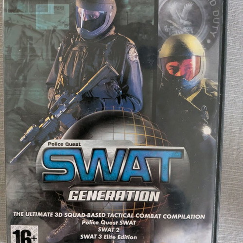 SWAT Generation 1+2+3 for PC like new with box and manuals