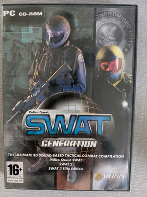 SWAT Generation 1+2+3 for PC like new with box and manuals