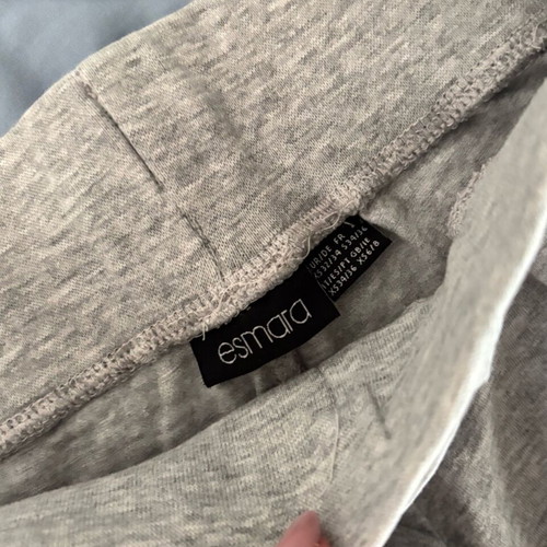 Esmara fabric shorts XS like new, grey