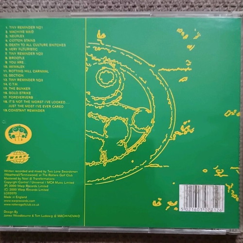 Two Lone Swordsmen Tiny Reminders CD like new, electronic