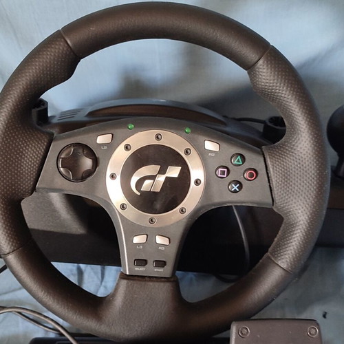 Logitech Driving Force Pro racing wheel used, boxed for PS2 PS3 PC