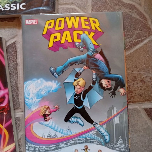 Power Pack Classic Marvel comics set like new, volumes 1-3