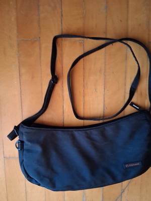 Diplomat shoulder bag like new, black