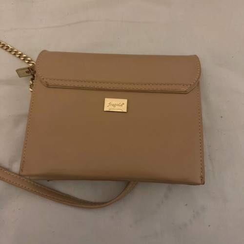 Fragola shoulder bag new, beige, simple everyday