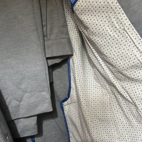 Men's suit like new, size 56, gray