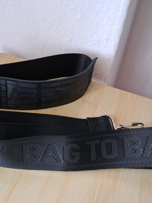 Bag to Bag strap for bag and travel sack new, black