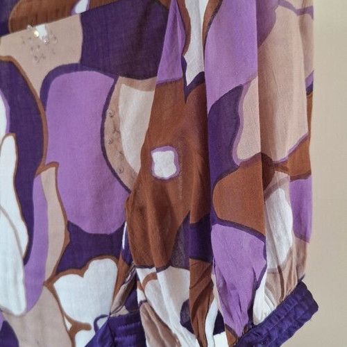 Oasis Floral Cotton Mini Dress Y2K Medium, like new