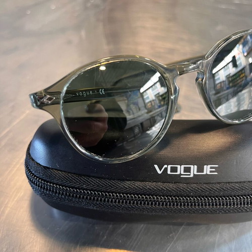 Vogue VO5327S 282071 sunglasses like new, transparent grey and dark green